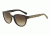 Armani Exchange AX4034 Sunglasses 814913-54 - Brown /brown Cream Stripe Frame, Smoke Brown Gradient Lenses
