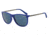 Armani Exchange AX4047SF Bifocal Prescription Sunglasses AX4047SF-816880-57 - Lens Diameter 57 mm, Frame Color Matte Elettric Blue