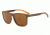 Armani Exchange AX4049SF Single Vision Prescription Sunglasses AX4049SF-818513-57 - Lens Diameter 57 mm, Frame Color Matte Champagne