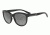 Armani Exchange AX4051S Single Vision Prescription Sunglasses AX4051S-815811-55 - Lens Diameter 55 mm, Frame Color Black
