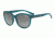 Armani Exchange AX4051S Single Vision Prescription Sunglasses AX4051S-819011-55 - Lens Diameter 55 mm, Frame Color Deep Pond Milky