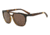 Armani Exchange AX4076SF Bifocal Prescription Sunglasses, 56mm, Matte Havana Brown, AX4076SF-802973-56-BI