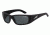Arnette Quick Draw Single Vision Prescription Sunglasses, Fuzzy Black Frame, Polarized Grey Lens, Polarized-AN4178-07SV