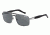 Arnette Smokey Single Vision Prescription Sunglasses, Gunmetal/Black Frame, Grey Lens-AN3068-01SV