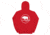 Atoll Board Co Atoll Boards Circular Logo Hooded Sweatshirt - Red, 2XL - Red,2XL, 627ABF3136C09Red-2XL