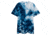 Atoll Board Co Atoll Oversized Tie Dye T-Shirt - Navy / White, M - Navy / White,M, 628E760706142Navy---White-M