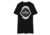 Atoll Board Co Mens Heavyweight Tee With Atoll Shark Fossil Graphic - Black, XL - Black,XL, 6487450E4BE07Black-XL