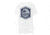 Atoll Board Co Mens Heavyweight tee with Blue Atoll Wave Graphic - White, 2XL - White,2XL, 6463948B38FC3White-2XL