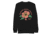 Atoll Board Co Premium Crew Neck Sweatshirt with Atoll Paddle Board Island Flower Graphic - Black, M - Black,M, 6441992434D68Black-M