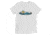 Atoll Board Co Short sleeve t-shirt with Atoll Mountain Lake SUP Graphic - White Fleck Triblend, M - White Fleck Triblend,M, 62C60B5D296AEWhite-Fleck-Triblend-M