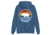 Atoll Board Co Unisex Box Hoodie with Atoll Landscape Graphic - Indigo Blue, L - Indigo Blue,L, 62CEF7DDDE2C2Indigo-Blue-L