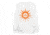 Atoll Board Co Unisex Crew Neck Sweatshirt with Atoll Horizon Sunset Graphic - White, M - White,M, 6451926B946B4White-M