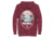 Atoll Board Co Unisex Hoodie with Atoll Calm in Chaos Graphic - Maroon, M - Maroon,M, 637BCC0FBCEE5Maroon-M