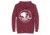 Atoll Board Co Unisex Hoodie with Hand Drawn Atoll Logo - Maroon, S - Maroon,S, 628E8B7D50B97Maroon-S