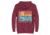 Atoll Board Co Unisex Premium Hoodie with Atoll SUP Rider and Reef Graphic - Maroon, 3XL - Maroon,3XL, 62CEFCABCAE0CMaroon-3XL