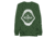 Atoll Board Co Unisex Premium Sweatshirt with Atoll Shark Fossil Graphic - Forest Green, 2XL - Forest Green,2XL, 648746419EE75Forest-Green-2XL