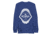 Atoll Board Co Unisex Premium Sweatshirt with Atoll Shark Fossil Graphic - Team Royal, S - Team Royal,S, 648746419EE75Team-Royal-S