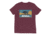 Atoll Board Co Unisex Premium Tri Blend Tee with Atoll Sunset Logo Night Edition - Maroon Triblend, L - Maroon Triblend,L, 629A4D0F8EE49Maroon-Triblend-L