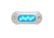 Attwood Marine LightArmor HPX Underwater LED Light, 6 LED, Blue, 66UW06B-7