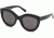 Balenciaga BA0133 Sunglasses - Black Frame Color, Smoke Lens Color