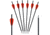 Ballista 13 in Practice Bolts, Pack of 6, BAL-BL-02