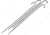 Barebones Cowboy Grill Steel Skewers, Pack of 4, CKW-461