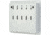 Barska 10 Capacity Picture Wall Mount Photo Frame Key Cabinet w/Magnetic Lock, 4x6in, Grey, Small, CB13060