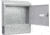 Barska Contemporary Wall Mount Mailbox. 10in Width, Gray, Medium, CB13698