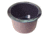 Beckson Super Size Series Recessed Drink Holder - 3-7/8 Hole Cut x 3-1/4 Depth, Black/Chrome, GH43-B1C