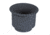 Beckson Super Size Series Recessed Drink Holder - 3-7/8 Hole Cut x 3-1/4 Depth, Black, GH43-B1-U