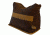BenchMaster Rifle Rest All Leather Bison Shooting Bag - Large-unfilled BMALBBLE