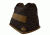 BenchMaster Rifle Rest All Leather Bison Shooting Bag - Medium BMALBBMF