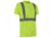 Berne Hi-Vis Type R Class 2 Performance Short Sleeve Tee - Mens, Yellow, Small HVK012YWR360
