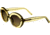 Bertha Margot Handmade in Italy Sunglass - Womens, Champagne, One Size, BRSIT102-1
