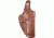 Bianchi 3S Pistol Pocket - Plain Tan, Left Hand 14578