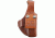 Bianchi 3S Pistol Pocket - Plain Tan, Right Hand 19820