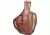 Bianchi Piranha Belt Holster, Tan, Right Hand - Springfield XD-9, XD-40 - 4 in. BBL - 24878