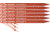 Big Agnes Dirt Dagger UL Tent Stakes, Pack of 30, 6in, Orange, ADD6BULK3021