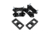 Bison Offroad Toyota Tacoma TRD / SR5 / Rock Warrior 2WD/4WD 2005-2020 Lift Kit, 32.5in Max Tire Size, Black, 3F/ 1R, TK-1502-32.5