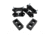 Bison Offroad Toyota Tacoma TRD / SR5 / Rock Warrior 2WD/4WD 2005-2020 Lift Kit, 32.5in Max Tire Size, Black, 3F/ 2R, TK-1501-32.5