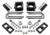 Bison Offroad Toyota Tundra TRD / SR5 / Rock Warrior 2WD/4WD 2007-2020 Lift Kit, 35in Max Tire Size, Black, 3F/ 1R, TK-2501-35