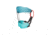 Black Diamond Momentum Kid's Harness, Salt Water BD651077SLWTALL1