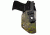 Black Rhino Concealment Concealed Carry IWB Holster System / Glock, Model Glock 20/21, Left Handed Shooter, Cant 0 Degrees, Kryptek Mandrake, 191204379716