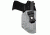 Black Rhino Concealment Concealed Carry IWB Holster System / Glock, Model Glock 20/21, Left Handed Shooter, Cant 0 Degrees, Kryptek Yeti, 191204379761