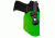 Black Rhino Concealment Concealed Carry IWB Holster System / Glock, Model Glock 20/21, Left Handed Shooter, Cant 0 Degrees, Zombie Green, 191204289084