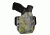 Black Rhino Concealment Tactical Carrier OWB Holster System w/ Light Holster - Springfield Armory, Model Springfield Armory XD .45 5in, LHded Shooter, Cant 0 Degrees, Kryptek Altitude, 191204832020