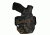 Black Rhino Concealment Tactical Carry Holster System w/ Light Holster - Glock, Model Glock 29/30 Gen 4, Left Handed Shooter, Cant 10 Degrees, Hex Cam, 191204341485
