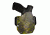 Black Rhino Concealment Tactical Carrier OWB Holster System w/ Light Holster - Springfield Armory, Model Springfield Armory XD .45 5in, LHded Shooter, Cant 0 Degrees, Kryptek Mandrake, 191204832044