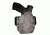 Black Rhino Concealment Tactical Carrier OWB Holster System w/ Light Holster - Springfield Armory, Model Springfield Armory XD .45 5in, Left Handed Shooter, Cant 0 Degrees, Kryptek Nomad, 191204832068