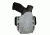 Black Rhino Concealment Tactical Carrier OWB Holster System w/ Light Holster - Springfield Armory, Model Springfield Armory XD .45 5in, Left Handed Shooter, Cant 0 Degrees, Kryptek Yeti, 191204832099